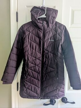 Columbia Girls Heavenly Long Coat - Plum